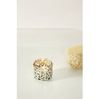 Holl&auml;nder Windlicht Utopistico klein 5,5cm silber