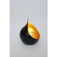 Holländer Windlicht CANESTRO 15cm Metall schwarz