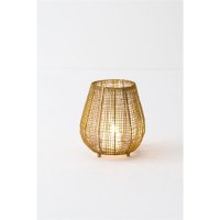 Holl&auml;nder Windlicht CONTOFIGURA GRANDE 16cm gold