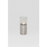 Holl&auml;nder Windlicht GRAZIOSO KLEIN 19cm silber