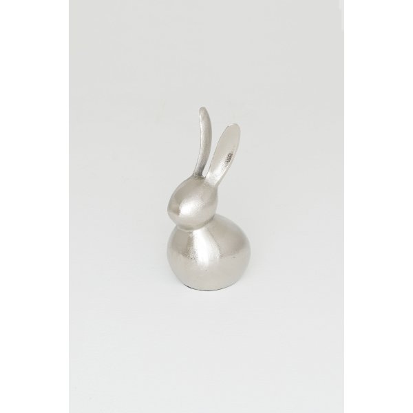 Holländer Dekofigur CODARDO Piccolo Aluminium Nickel roh silber