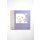 Holländer Wandbild OTTICO Leinwand auf Holzrahmen beige-violett-weiß