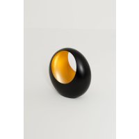 Holländer Windlicht GIARDINIERE MEDIUM Eisen schwarz