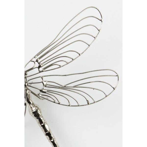 Holländer Wanddekoobjekt LIBELLULA MEDIUM Aluminium silber