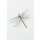 Holländer Wanddekoobjekt LIBELLULA MEDIUM Aluminium silber