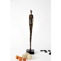 Holländer Figur RESPETTO KLEIN Polyresin schwarz-gold