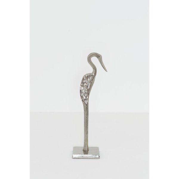 Holländer Dekofigur AIRONE Aluminium antiksilber