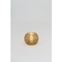 Holl&auml;nder Windlicht 1-flg. NOMADE Piccolo Eisen gold