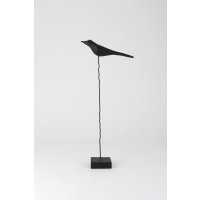 Holländer Dekofigur UCELLO NERO GRANDE Polyresin...