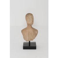 Holl&auml;nder Figur LA TESTA Mangoholz natur