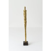 Holl&auml;nder Dekofigur INCANTO Kunststoff antikgold