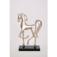 Holländer Figur STALLONE Aluminium silber