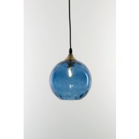 Holl&auml;nder Pendelleuchte 1-flg. CAGLIARI Glas blau