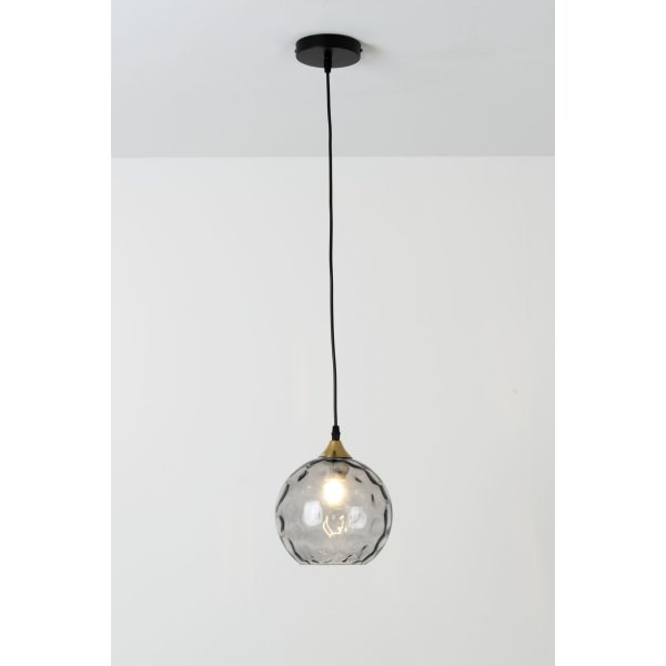 Holländer Pendelleuchte MILANO Glas anthrazit