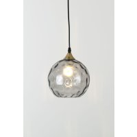 Holl&auml;nder Pendelleuchte MILANO Glas anthrazit