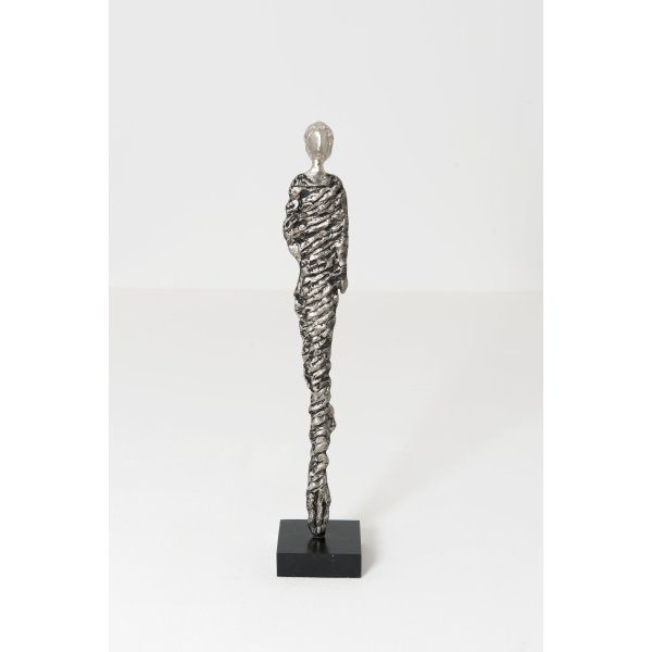 Holländer Figur MONA Aluminium antiksilber
