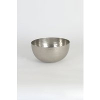 Holländer Schale MOSCA Aluminium vernickelt silber