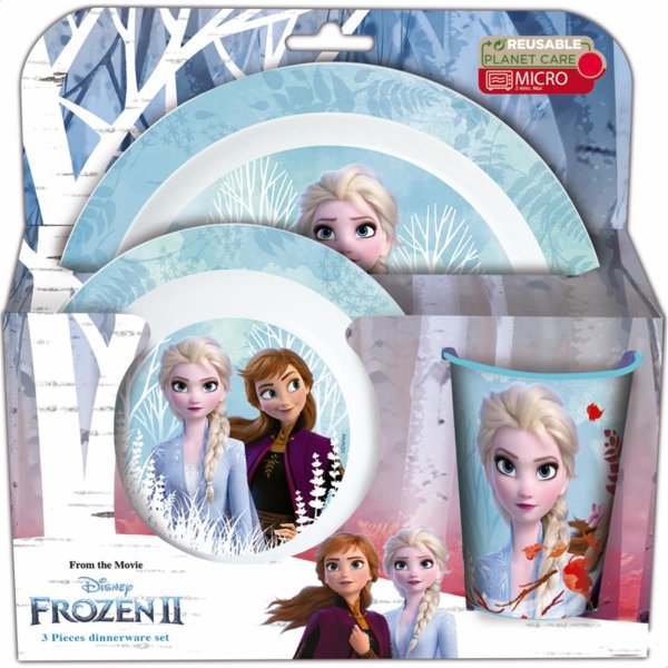 p:os Kindergeschirr Die Eiskönigin Frozen 3tlg PP