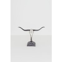 Holländer Dekoobjekt LONGHORN KLEIN Aluminium...