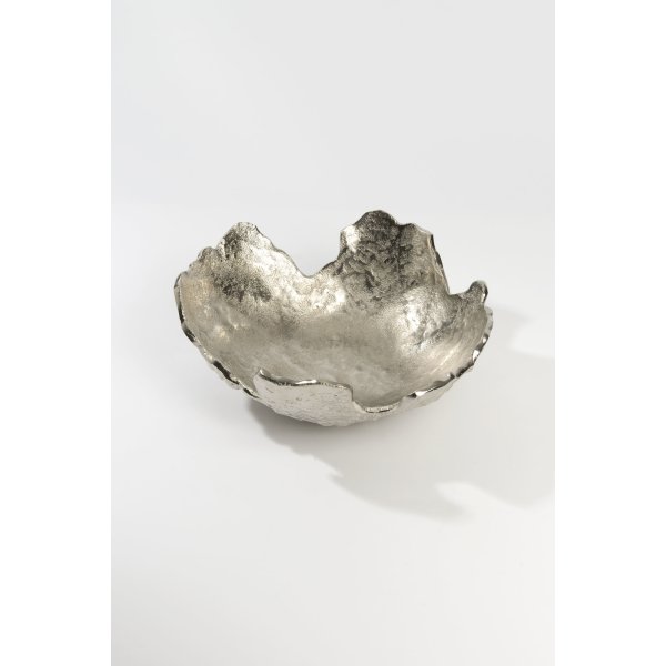 Holländer Dekoschale ELBA Piccolo Aluminium silber