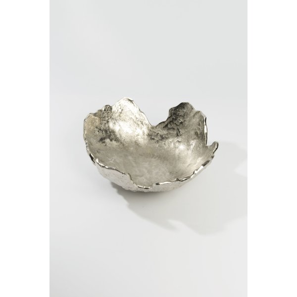 Holländer Dekoschale ELBA Piccolo Aluminium silber