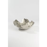 Holländer Dekoschale ELBA Piccolo Aluminium silber