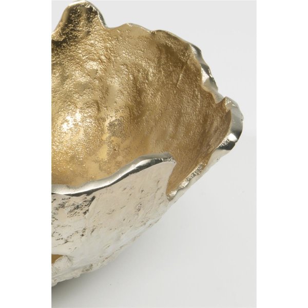 Holländer Dekoschale FARO Piccolo Aluminium silber