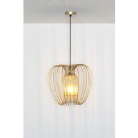 Holländer Pendelleuchte 1-flg. PROTETTO SOLO Eisen gold