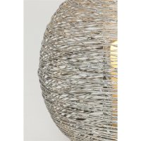 Holländer Windlicht 1-flg. NOMADE GRANDE Eisen silber