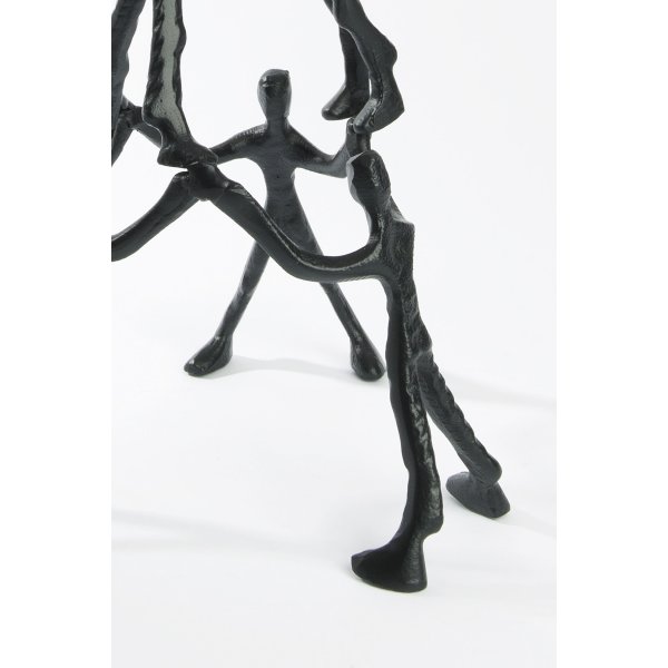 Holländer Figur ARTE GINNASTA Aluminium schwarz
