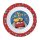 Sterngraf Kinderset Cars 7tlg mit Gravur (zB Namen) personalisiertes Kinderbesteck + Kindergeschirr Auto (Teller Becher Schale)