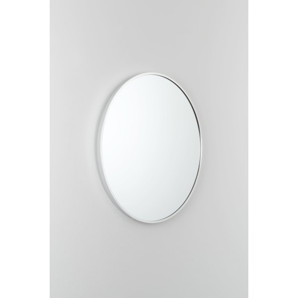 Holländer Spiegel ROTONDO Piccolo Aluminium gebürstet silber