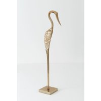 Holländer Dekofigur AIRONE Aluminium gold