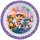 Sterngraf Kinderset Paw Patrol Girl Dino Rescue 7tlg mit Gravur (zB Namen) personalisiertes Kinderbesteck + Kindergeschirr Dinosaurier (Teller Becher Schale)