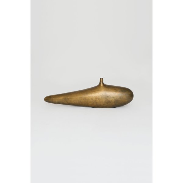 Holländer Vase COCCINELLA Aluminium gold