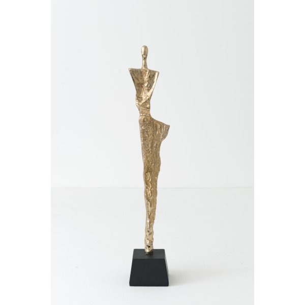 Holländer Dekofigur CONSULENTE MEDIUM Aluminium gold