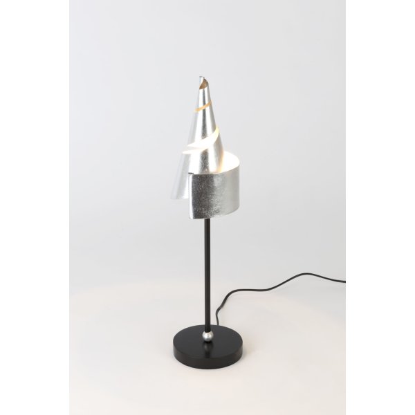 Holländer Tischleuchte 1-flg. INNOVAZIONE Eisen schwarz-silber