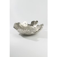 Holländer Dekoschale ELBA GRANDE Aluminium silber