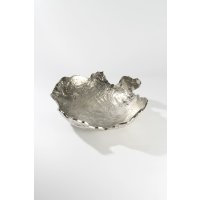 Holländer Dekoschale ELBA GRANDE Aluminium silber