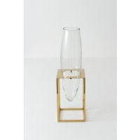 Holländer Vase DEVOZIONE Edelstahl gold