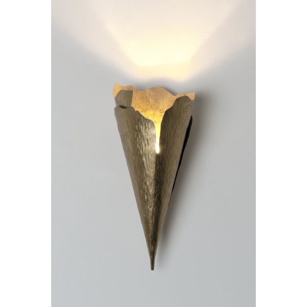 Holländer Wandleuchte GINGKO QUATTRO Eisen gold