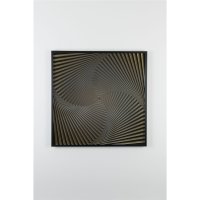 Holländer Wandbild ILLUSIONE Rahmen MDF schwarz
