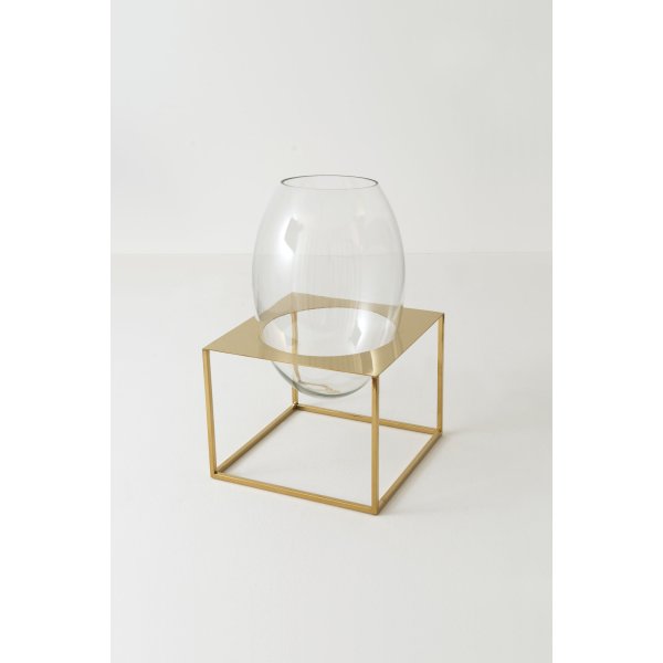 Holländer Vase ARMONIZARE Edelstahl gold