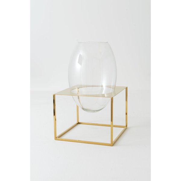 Holländer Vase ARMONIZARE Edelstahl gold