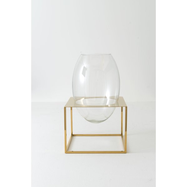 Holländer Vase ARMONIZARE Edelstahl gold