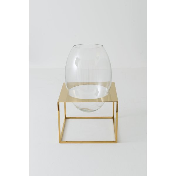 Holländer Vase ARMONIZARE Edelstahl gold