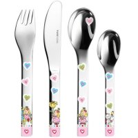 Puresigns Kinderbesteck Prinzessin Nelia 4tlg mit Gravur...