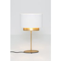 Holl&auml;nder Tischleuchte 1-flg. MATTIA OVAL Eisen gold