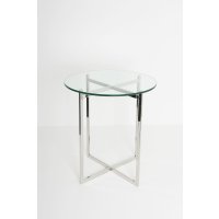 Holländer Tisch FAVORITO Edelstahl silber