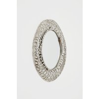 Holländer Spiegel CAVATO OVAL Aluminium vernickelt...